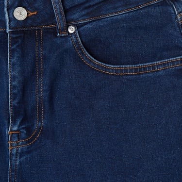  Lacoste Erkek Regular Fit Lacivert Jean Pantolon