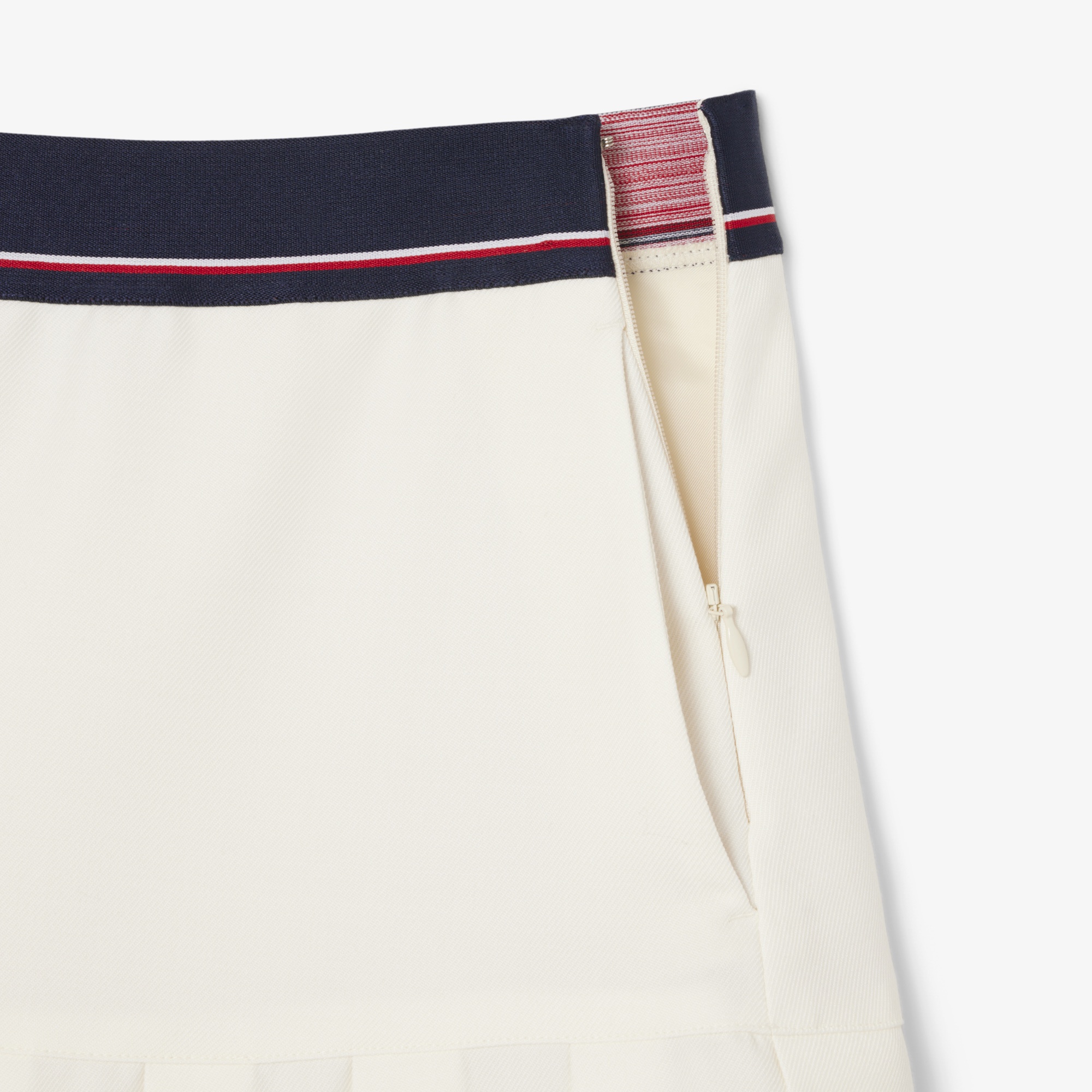 Lacoste Kadın Flare Fit Krem Etek