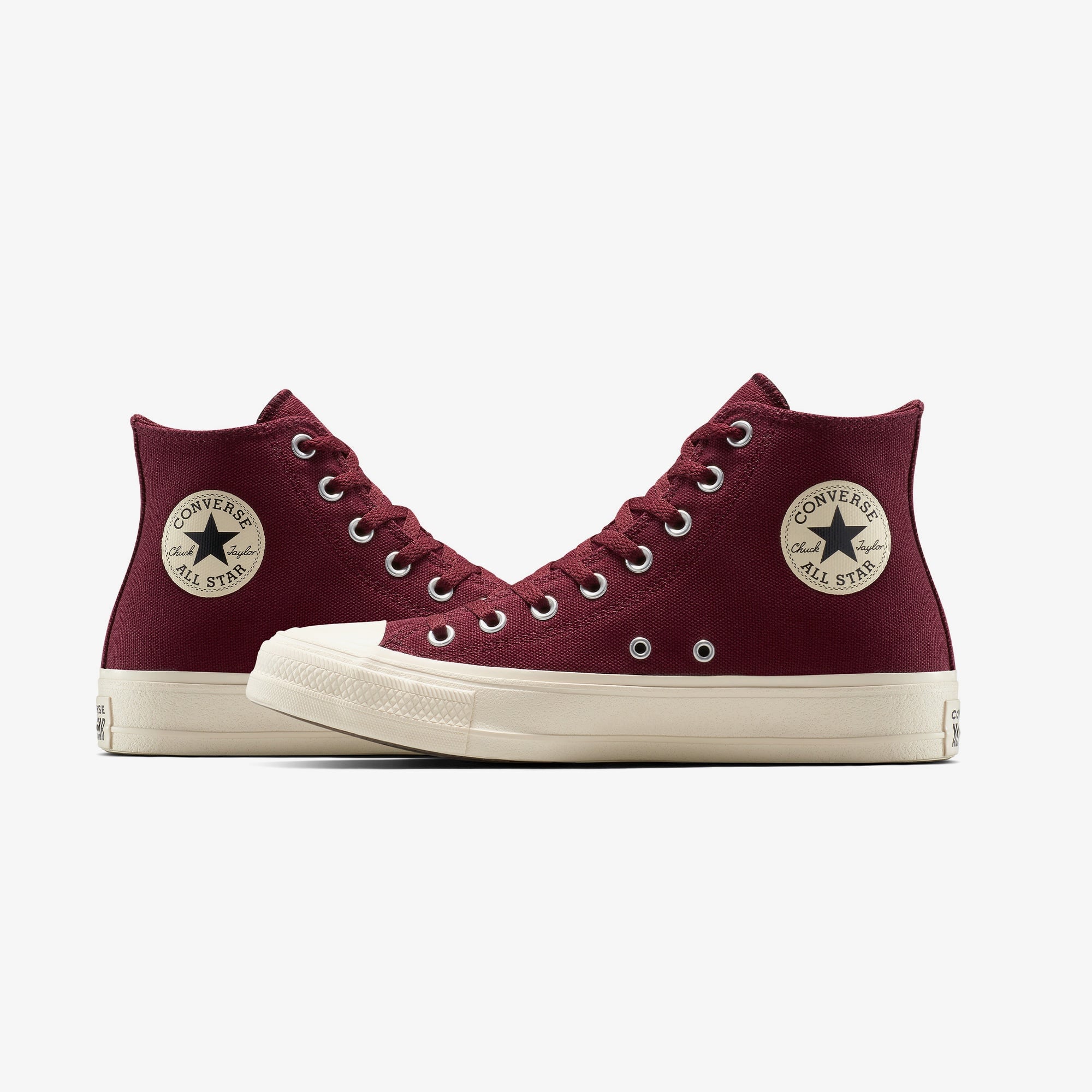 Converse Chuck Taylor All Star Durable Unisex Bordo Sneaker