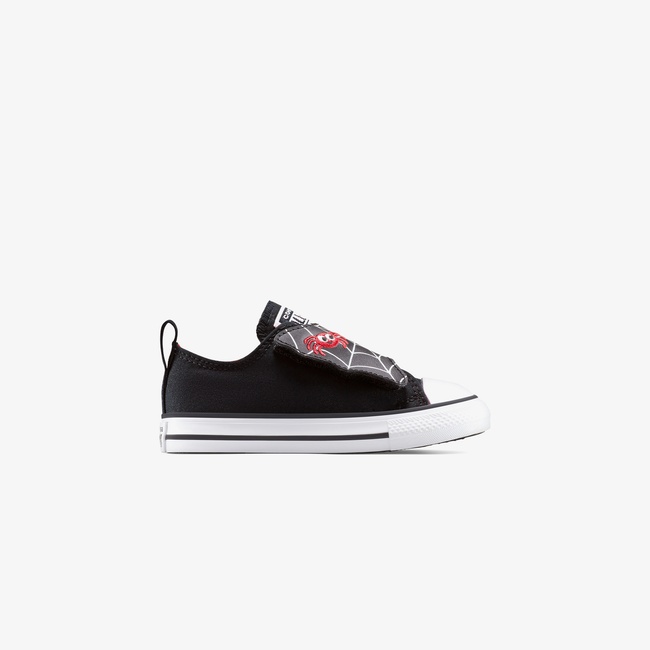  Converse Chuck Taylor All Star One-Strap Spiderweb Bebek Siyah Sneaker