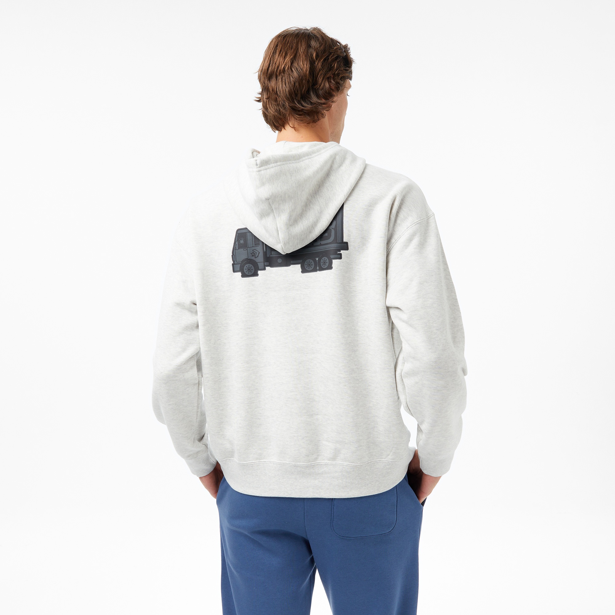 Converse Erkek Gri Sweatshirt