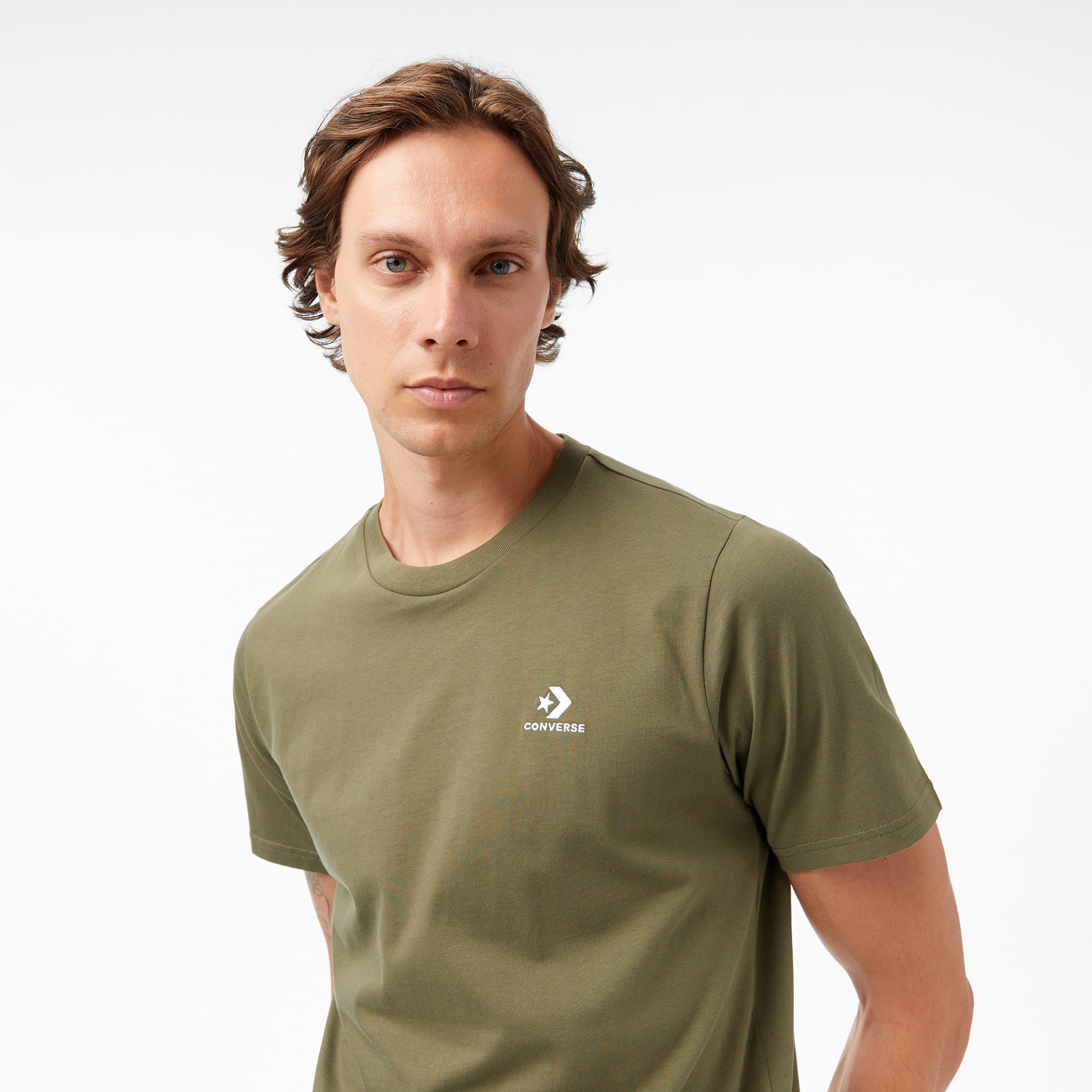 Converse Erkek Haki T-Shirt