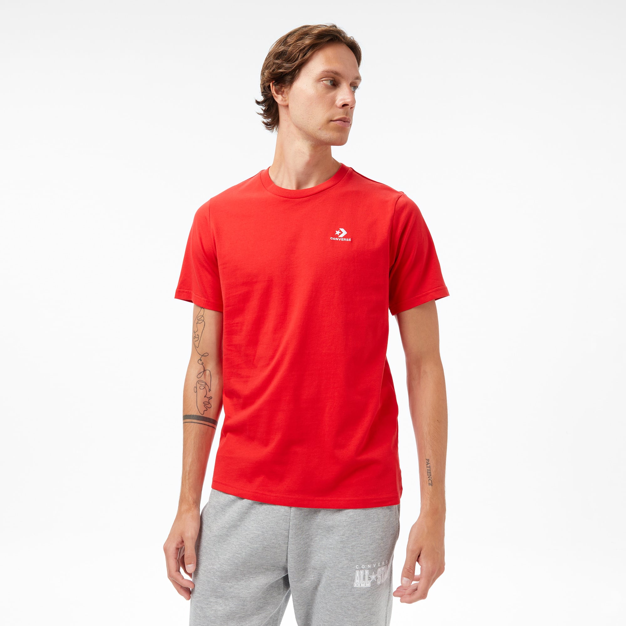  Converse Erkek Kırmızı T-Shirt