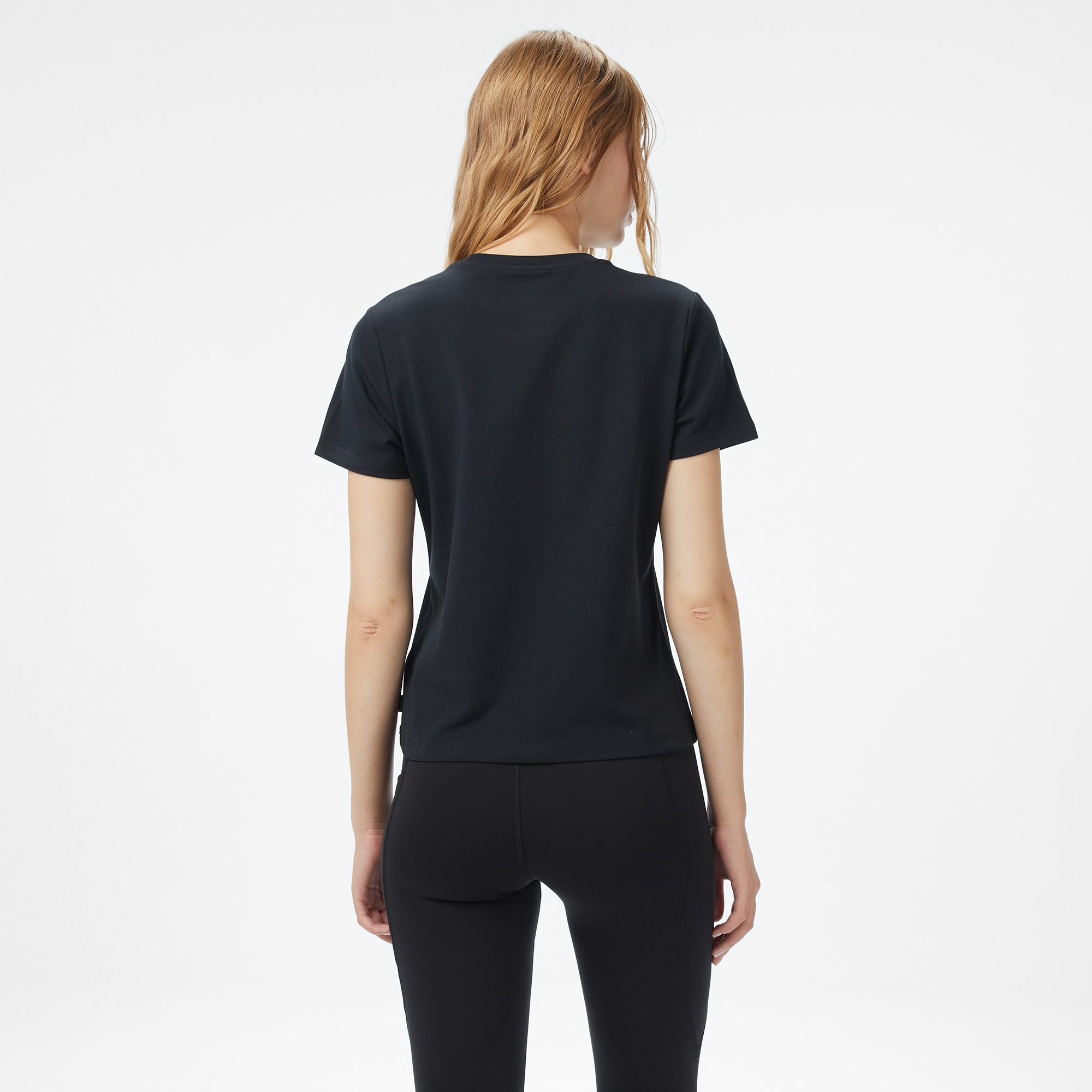 Converse Kadın Siyah T-Shirt