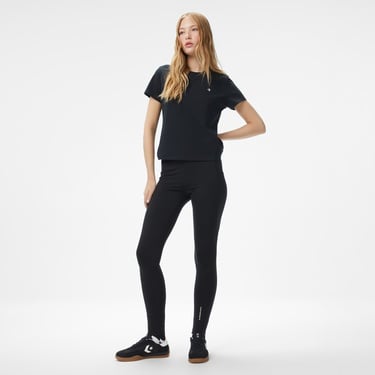  Converse Kadın Siyah T-Shirt