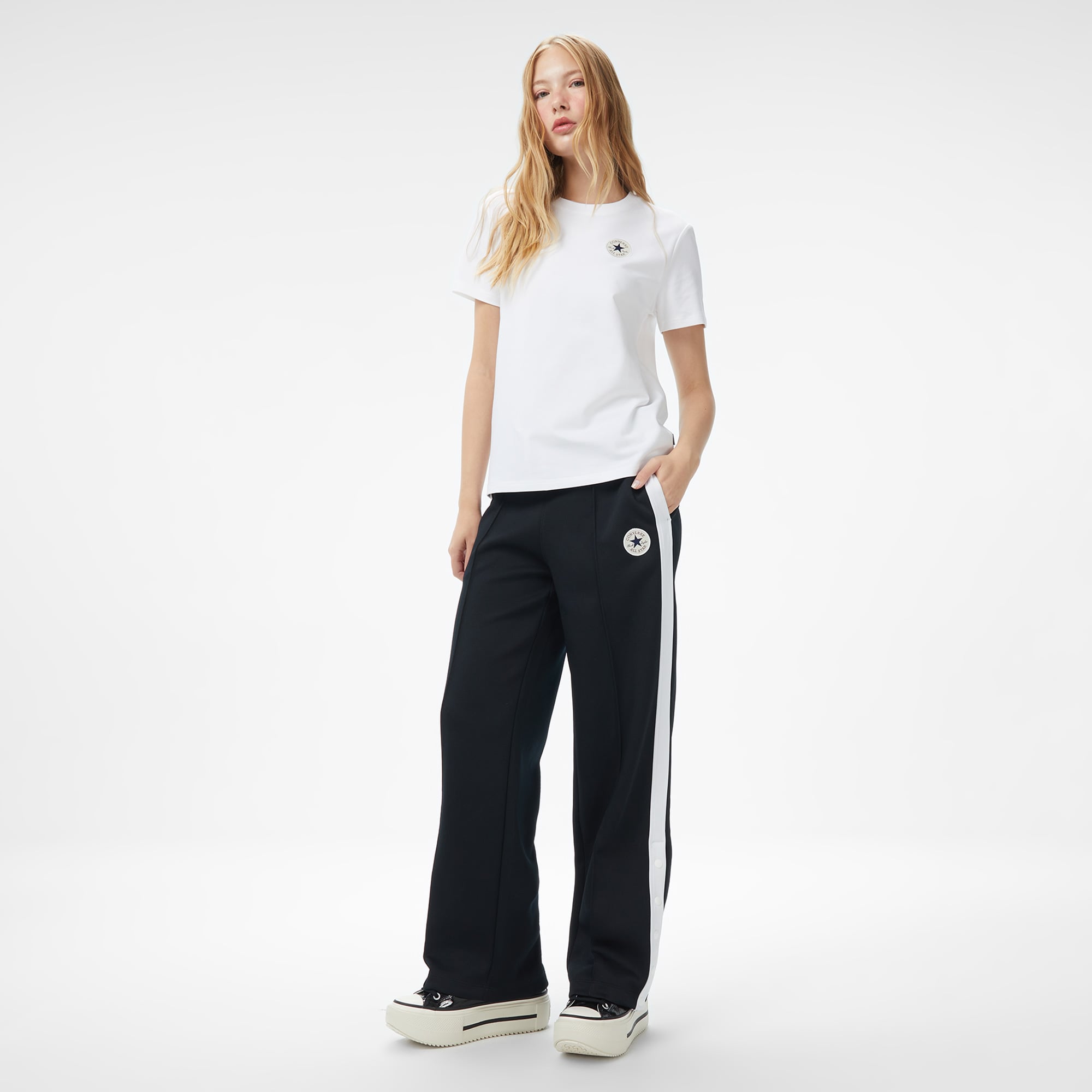  Converse Kadın Siyah Eşofman Altı