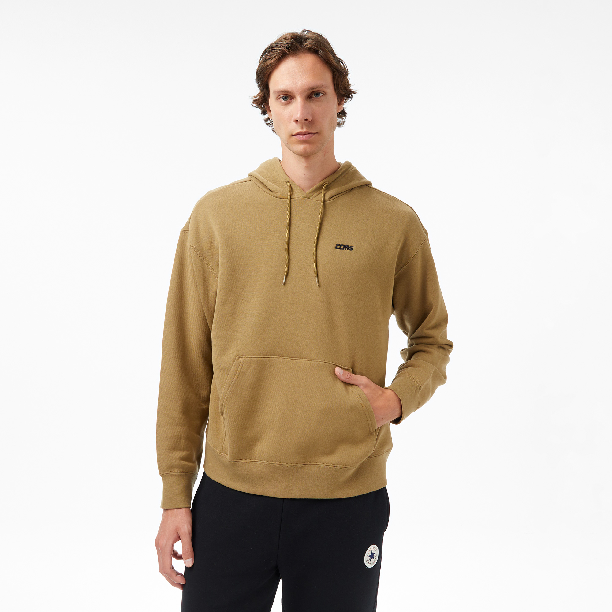  Converse Erkek Kahverengi Sweatshirt