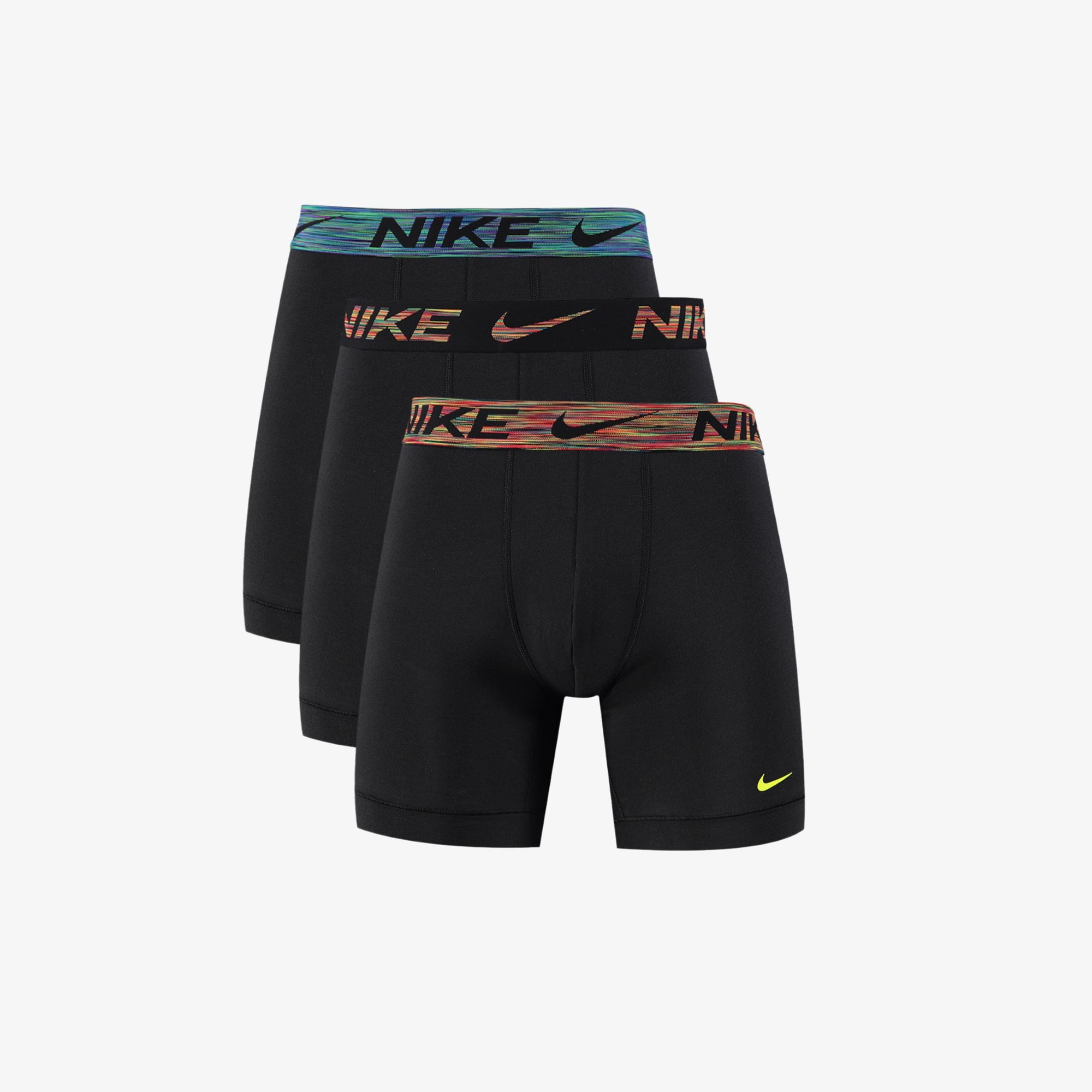 Nike Brief 3' lü Erkek Siyah Boxer