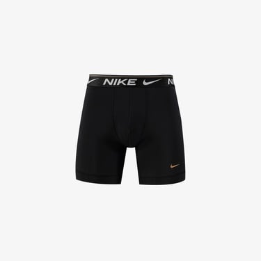  Nike Brief 3' lü Erkek Siyah Boxer