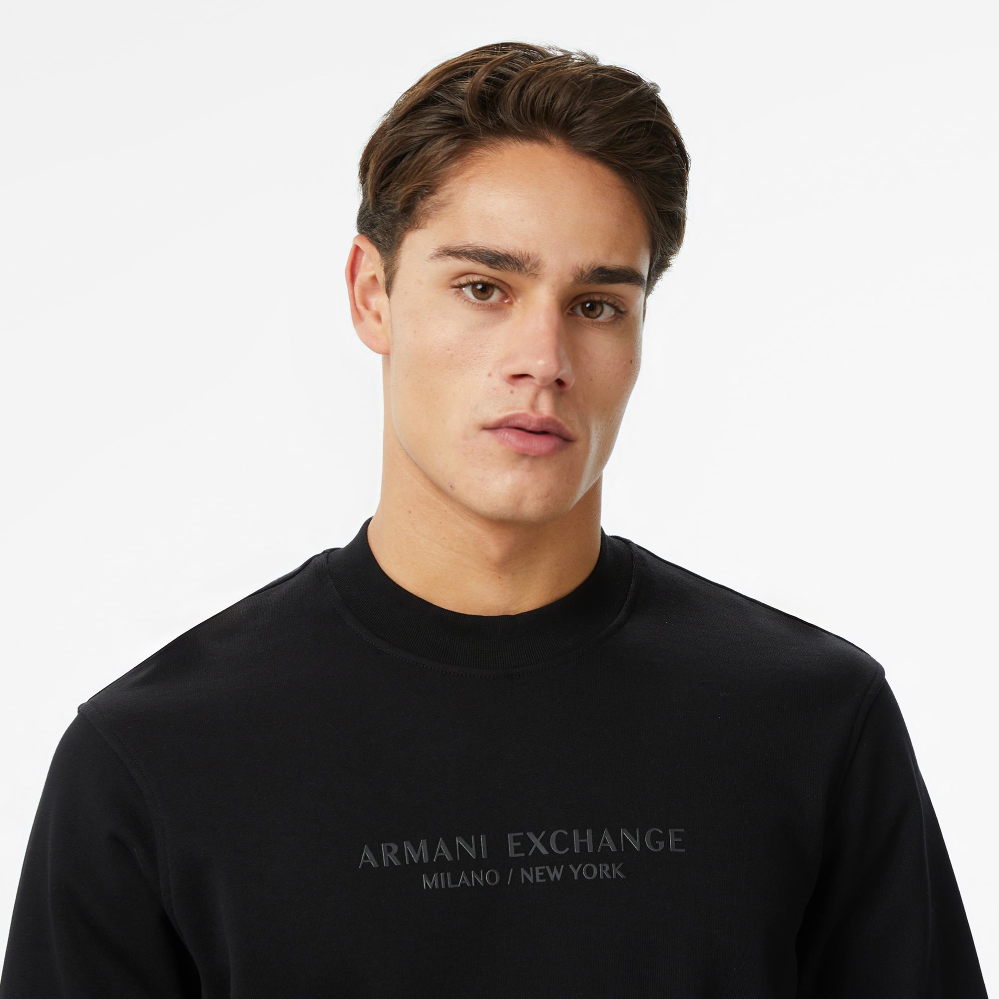 Armani Exchange Erkek Siyah Sweatshirt