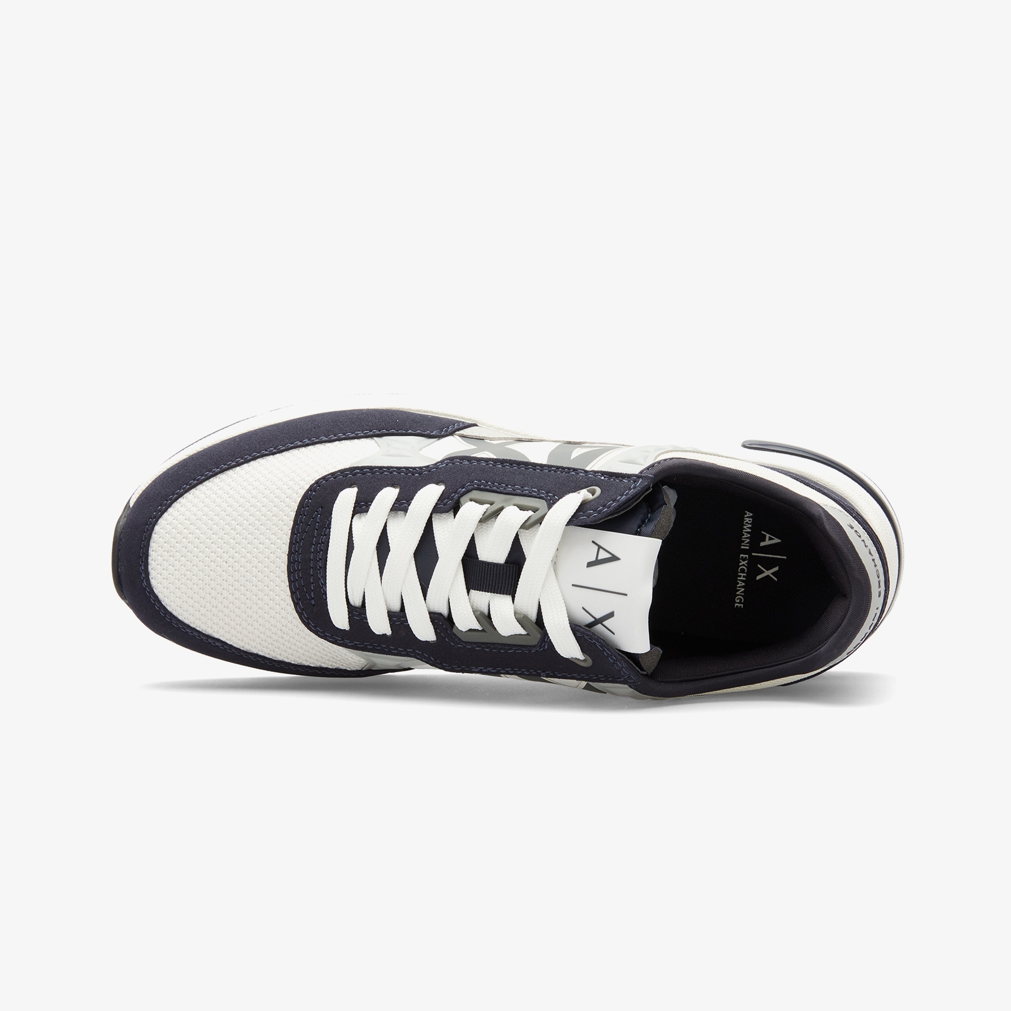 Armani Exchange Erkek Lacivert / Beyaz Sneaker