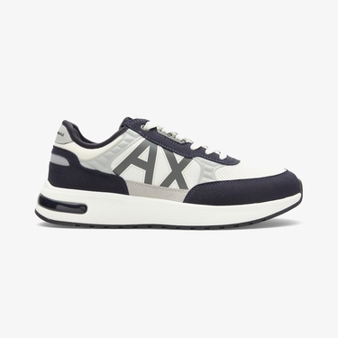  Armani Exchange Erkek Lacivert / Beyaz Sneaker