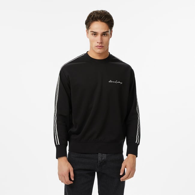  Armani Exchange Erkek Siyah Sweatshirt