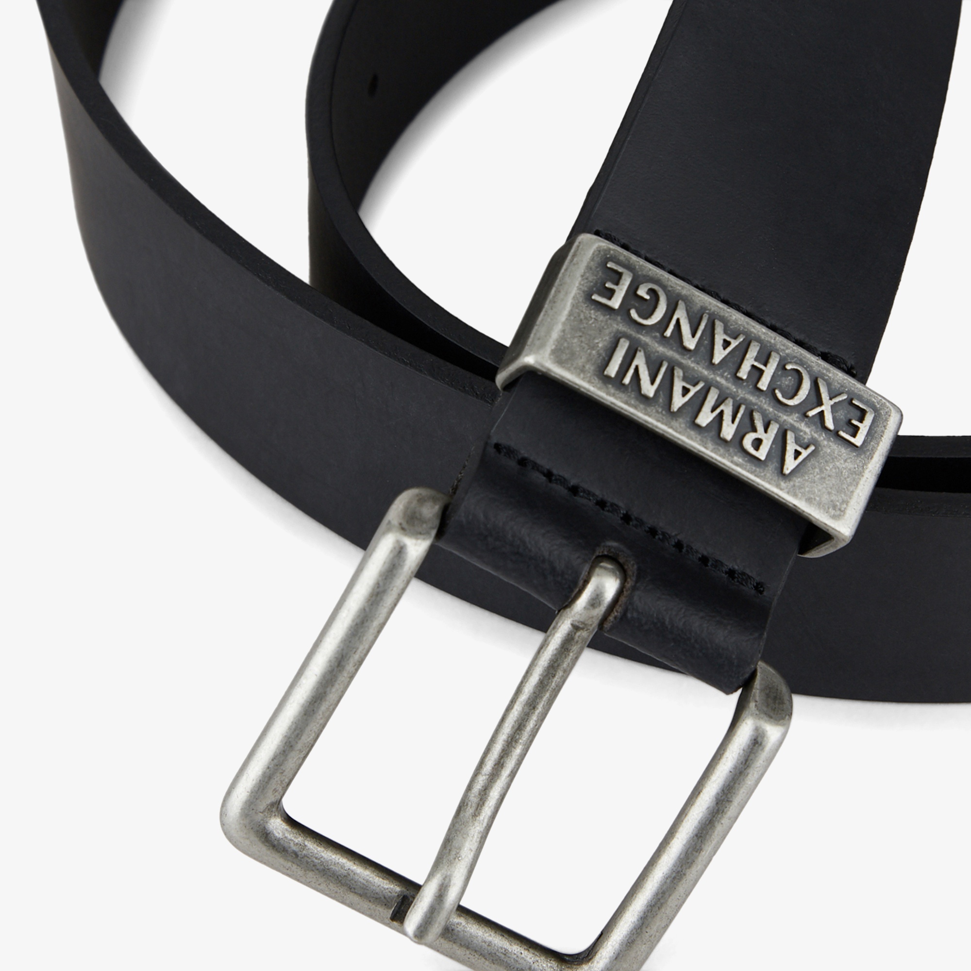 Armani Exchange Erkek Siyah Kemer