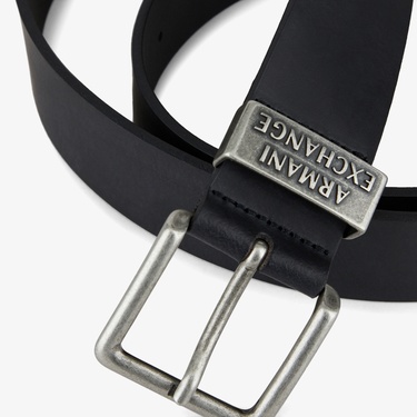  Armani Exchange Erkek Siyah Kemer