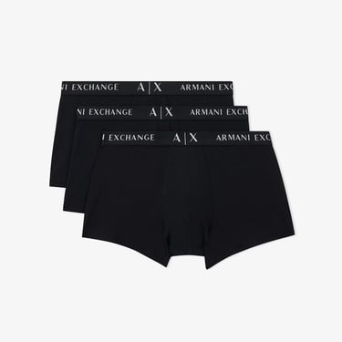  Armani Exchange Erkek Siyah Boxer