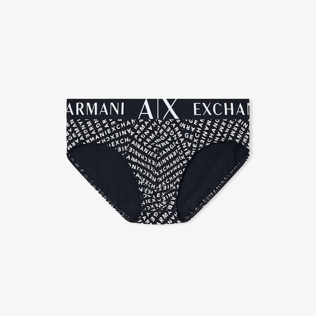  Armani Exchange Erkek Siyah / Beyaz Boxer