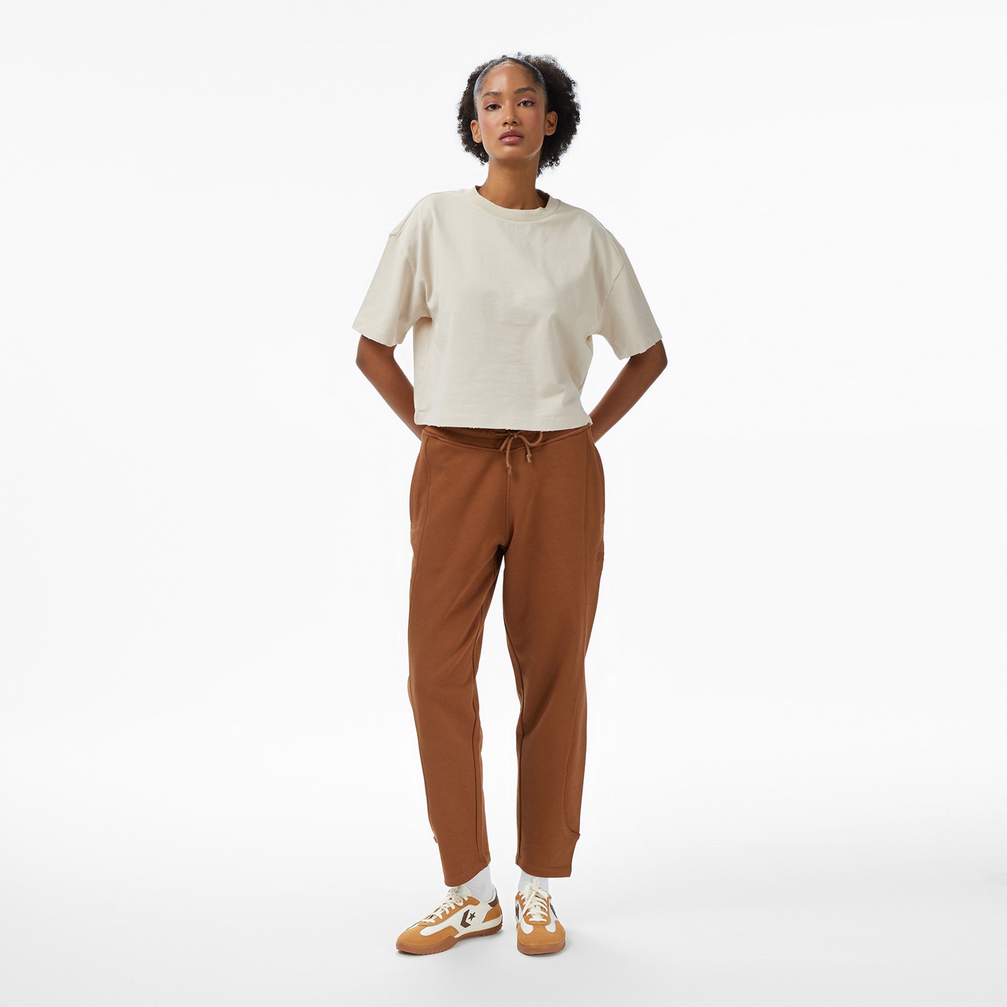 UNITED4 Kadın Gri T-Shirt