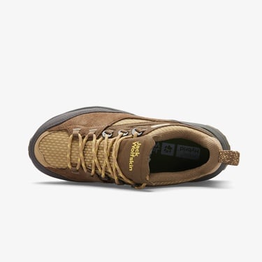  Jack Wolfskin Cyrox Texapore Low Kadın Krem Outdoor Ayakkabı