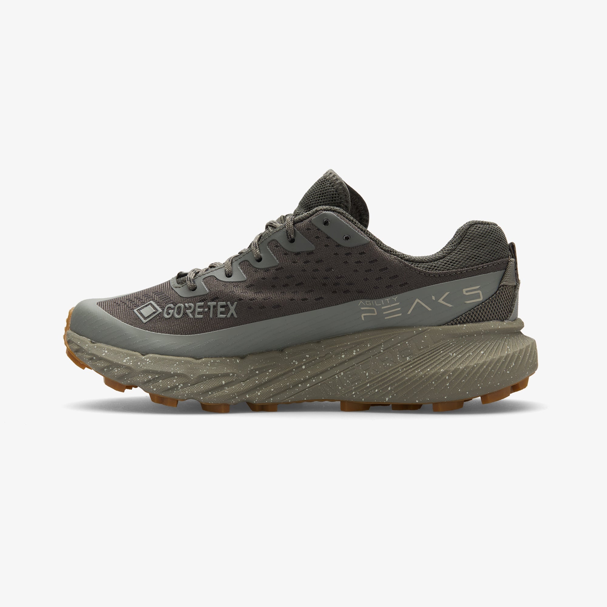 Merrell Agility Peak 5 Gore-Tex Erkek Gri Koşu Ayakkabısı