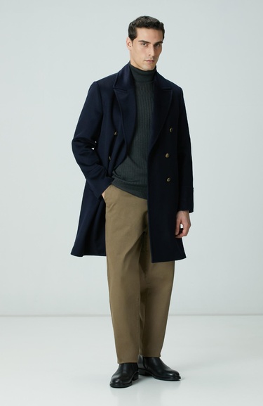  Network Erkek Antrasit Balıkçı Yaka Triko Kazak