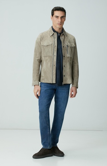  Network Erkek Lacivert Flanel Gömlek