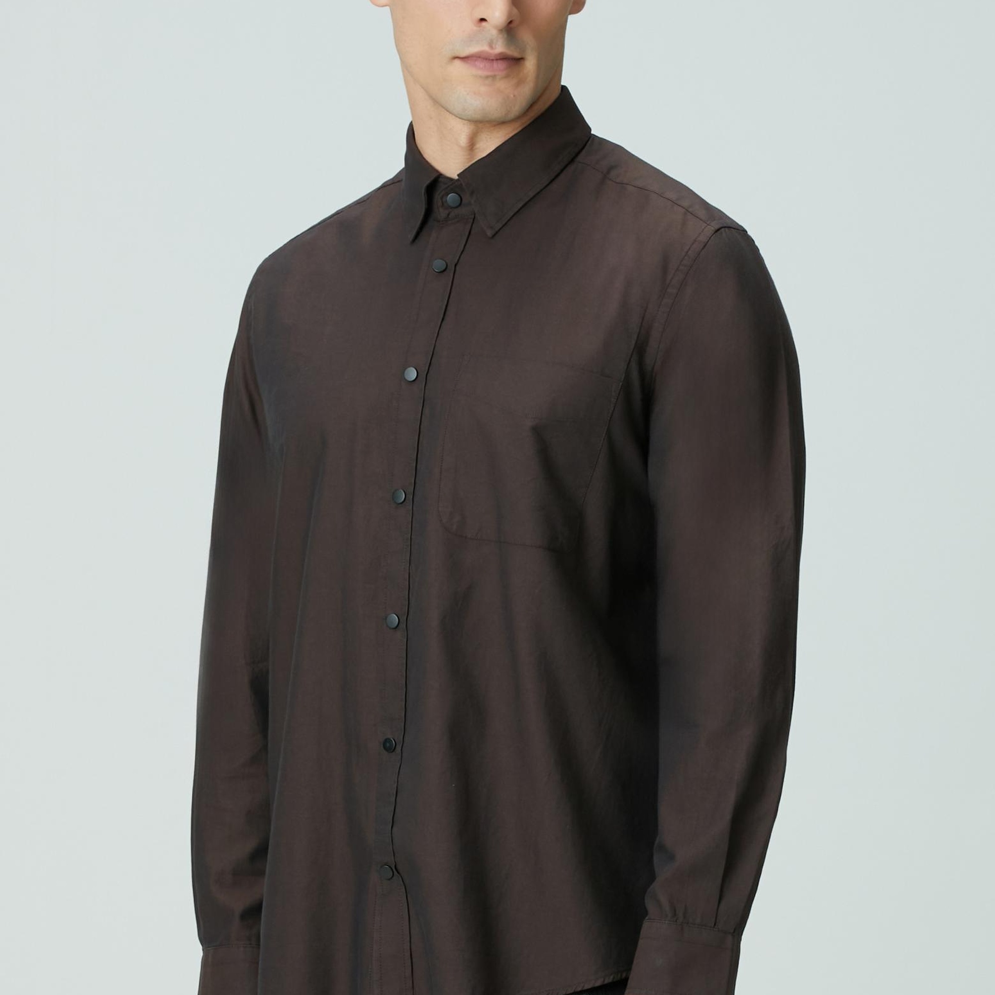 Network Erkek Kahverengi Oxford Gömlek