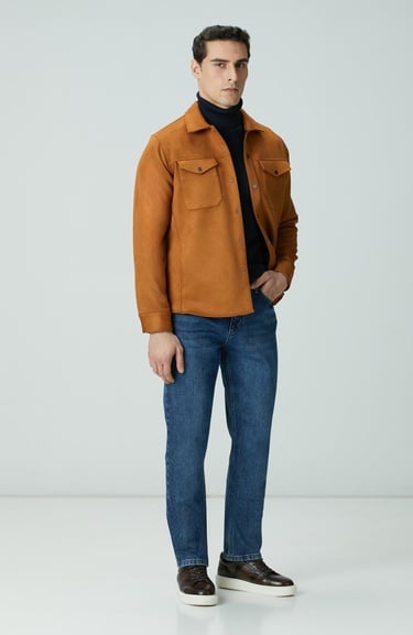  Network Erkek Lacivert Balıkçı Yaka Triko Kazak