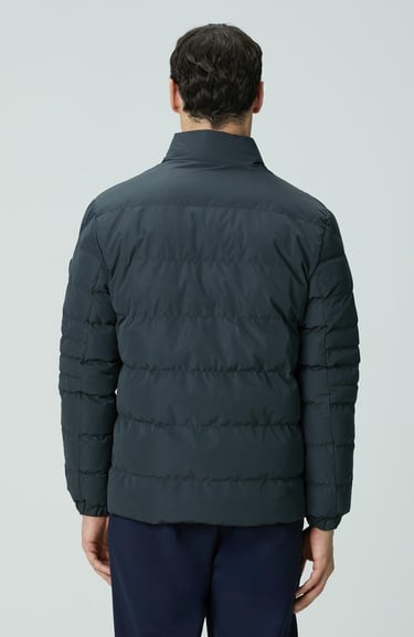  Network Erkek Antrasit Cep Detaylı Ray Kapitone Mont