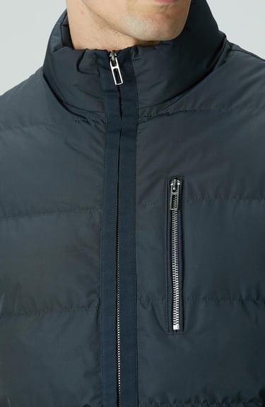  Network Erkek Antrasit Cep Detaylı Ray Kapitone Mont