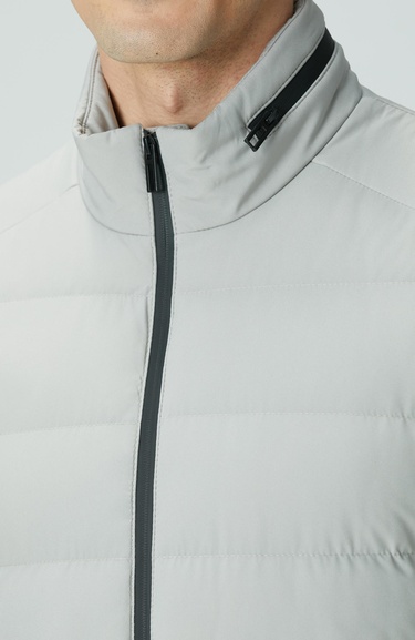  Network Erkek Taş Su Geçirmez Fermuarlı Casual Kaban