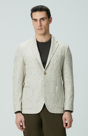  Network Erkek Limited Loro Piana Bej Yün Ceket