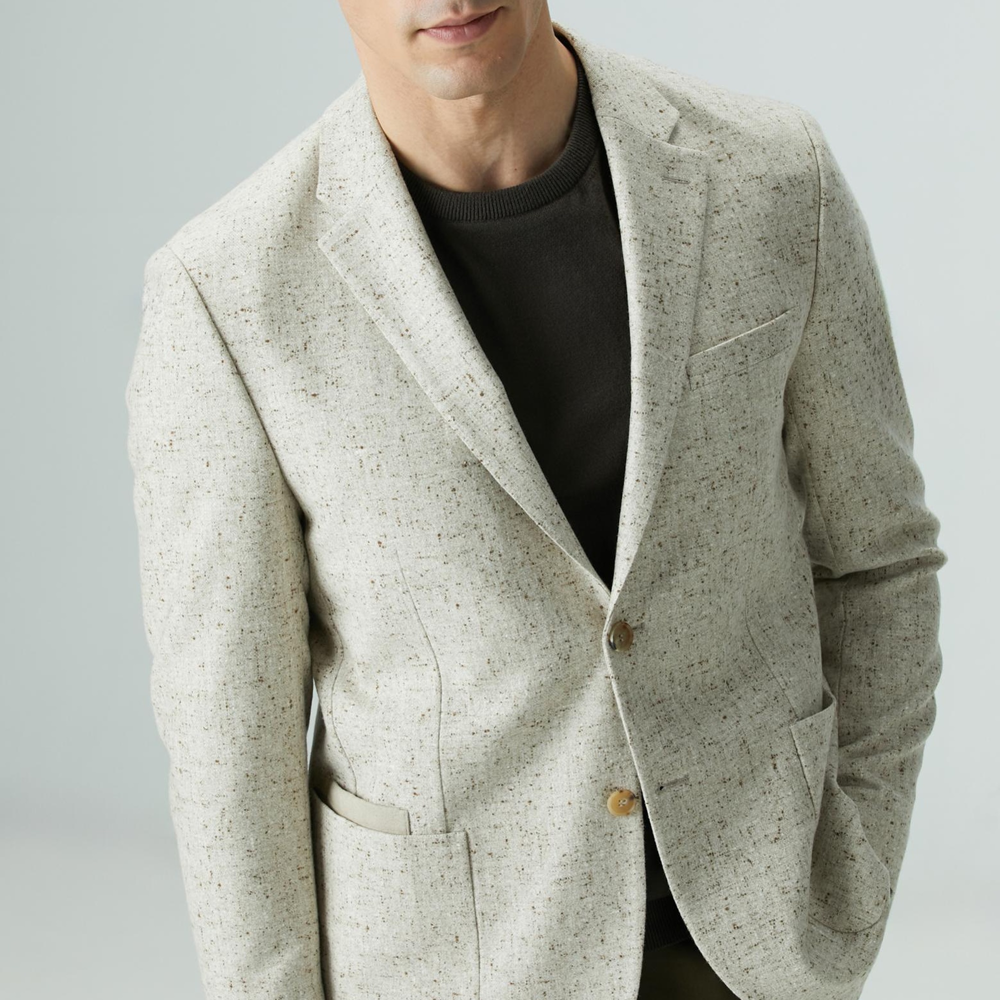 Network Erkek Limited Loro Piana Bej Yün Ceket