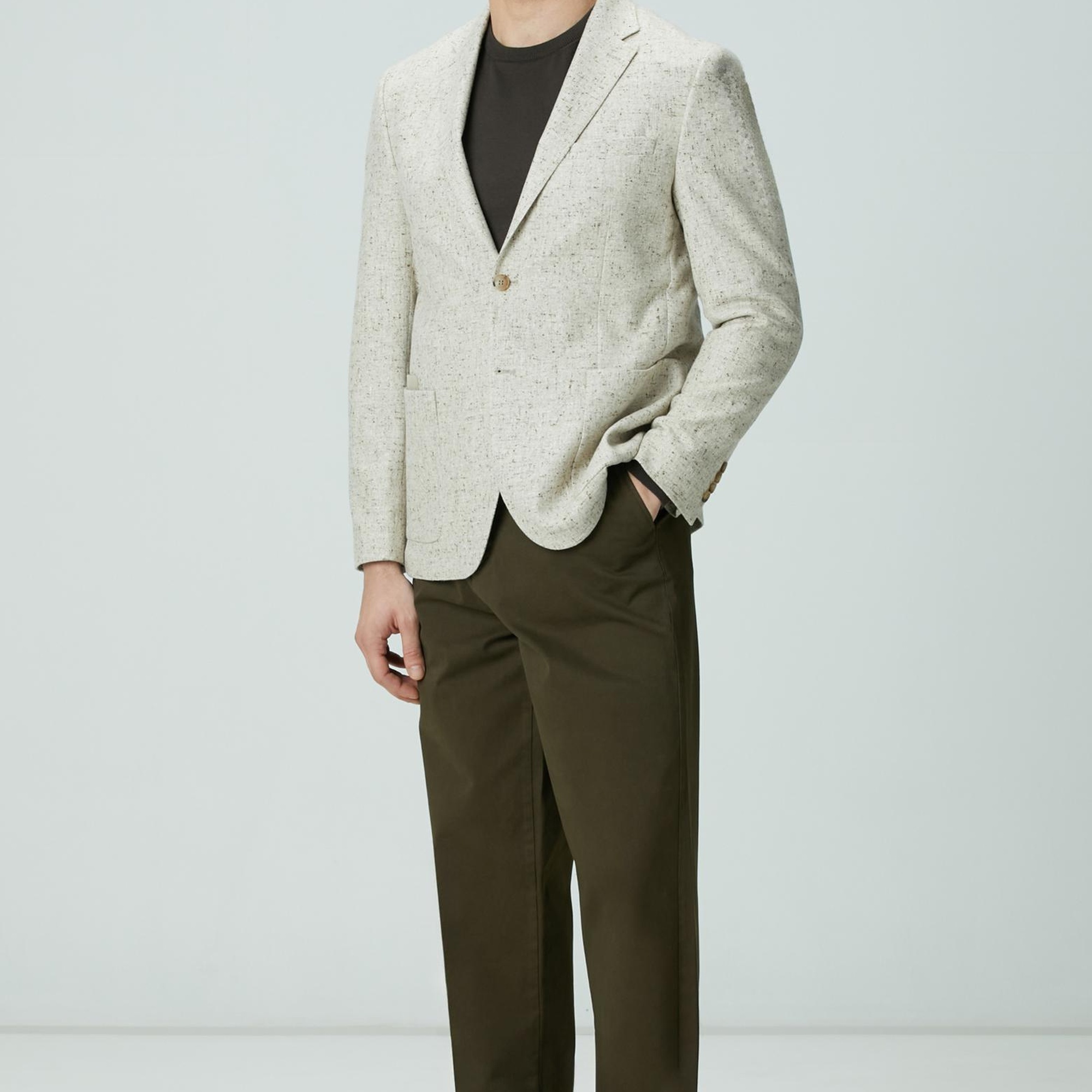 Network Erkek Limited Loro Piana Bej Yün Ceket