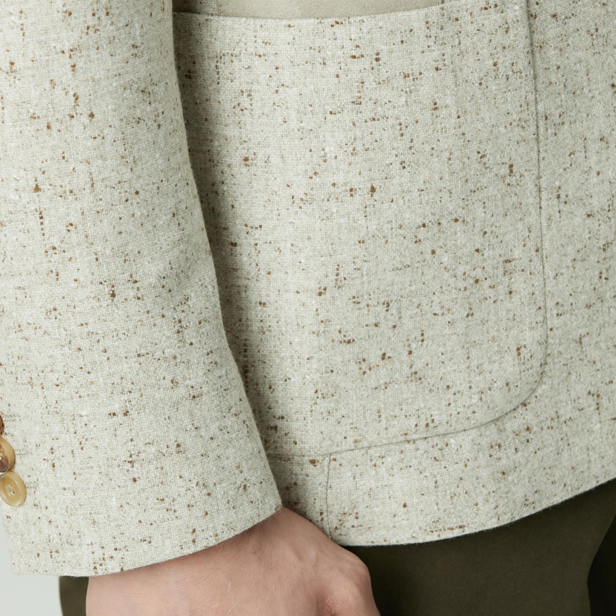 Network Erkek Limited Loro Piana Bej Yün Ceket