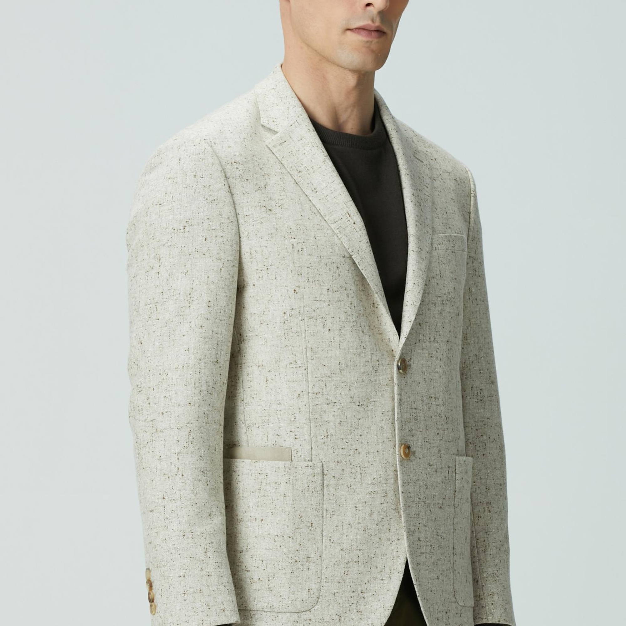 Network Erkek Limited Loro Piana Bej Yün Ceket