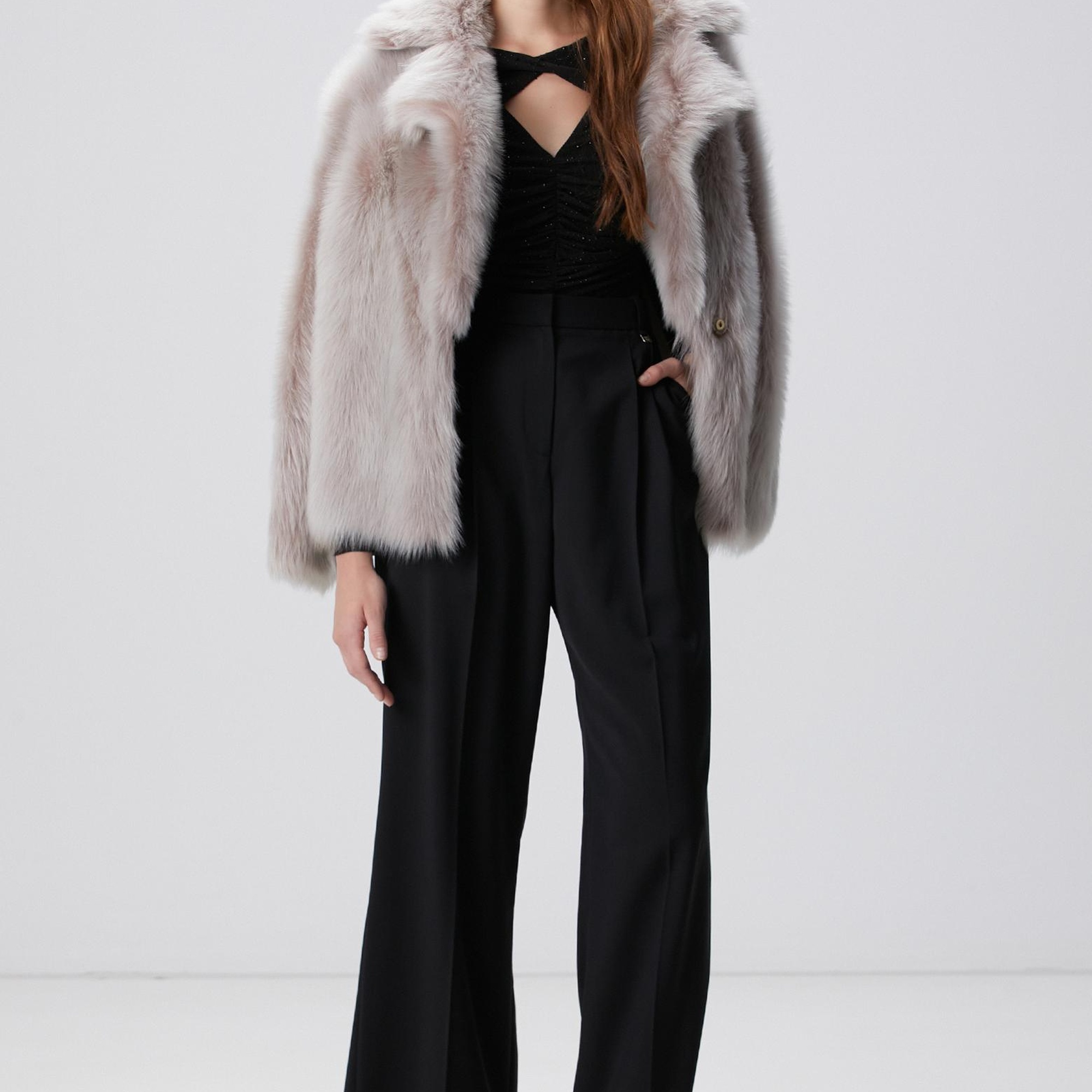 Network Kadın Siyah Bodysuit