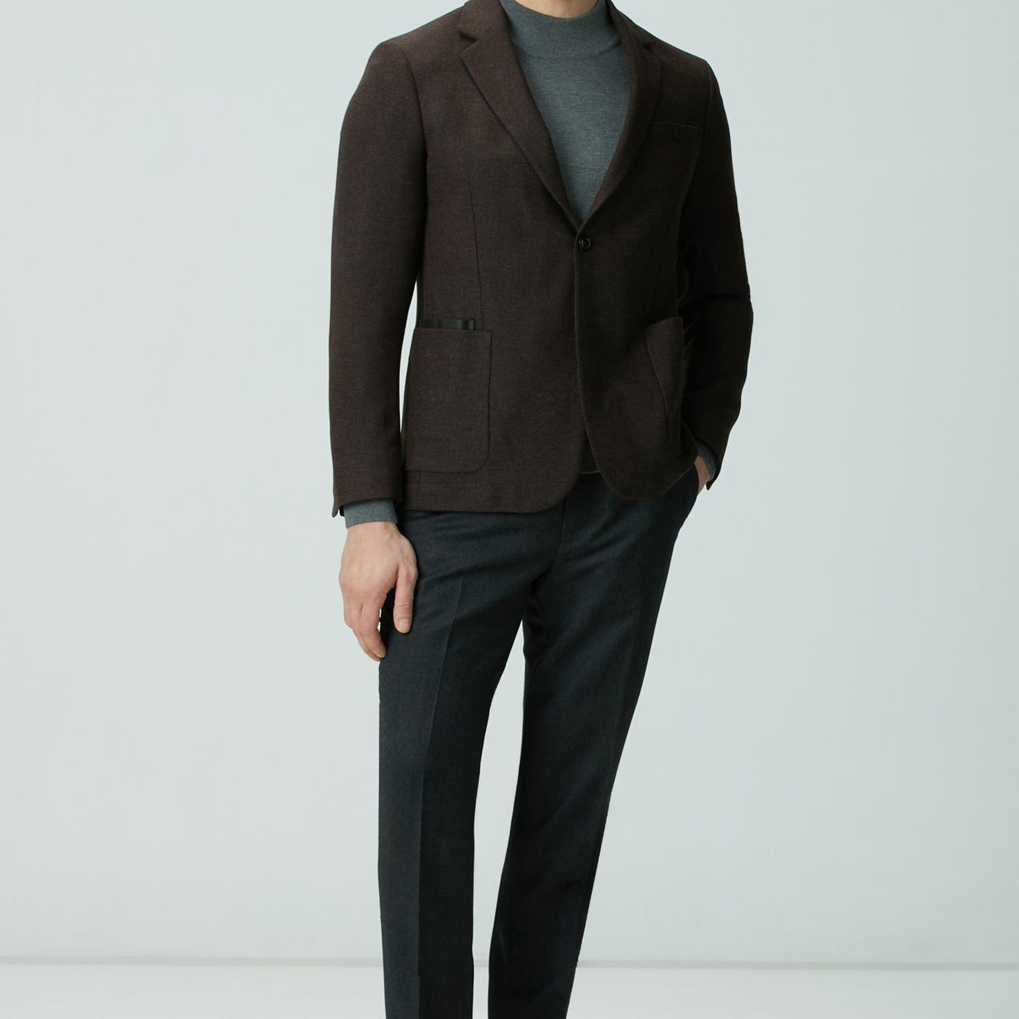 Network Erkek Limited Ermenegildo Zegna Kumaştan Üretilmiş Ceket