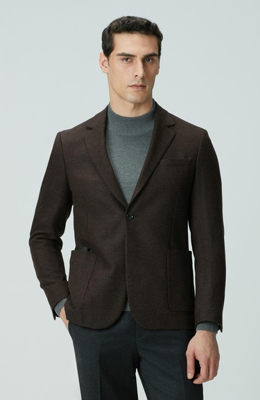  Network Erkek Limited Ermenegildo Zegna Kumaştan Üretilmiş Ceket