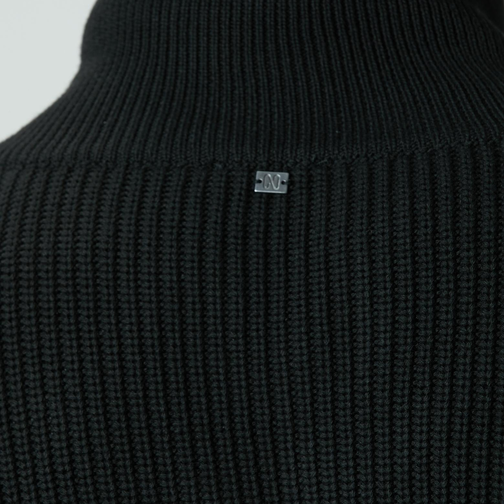 Network Erkek Siyah Hırka