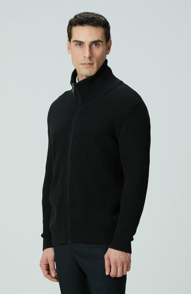  Network Erkek Siyah Hırka