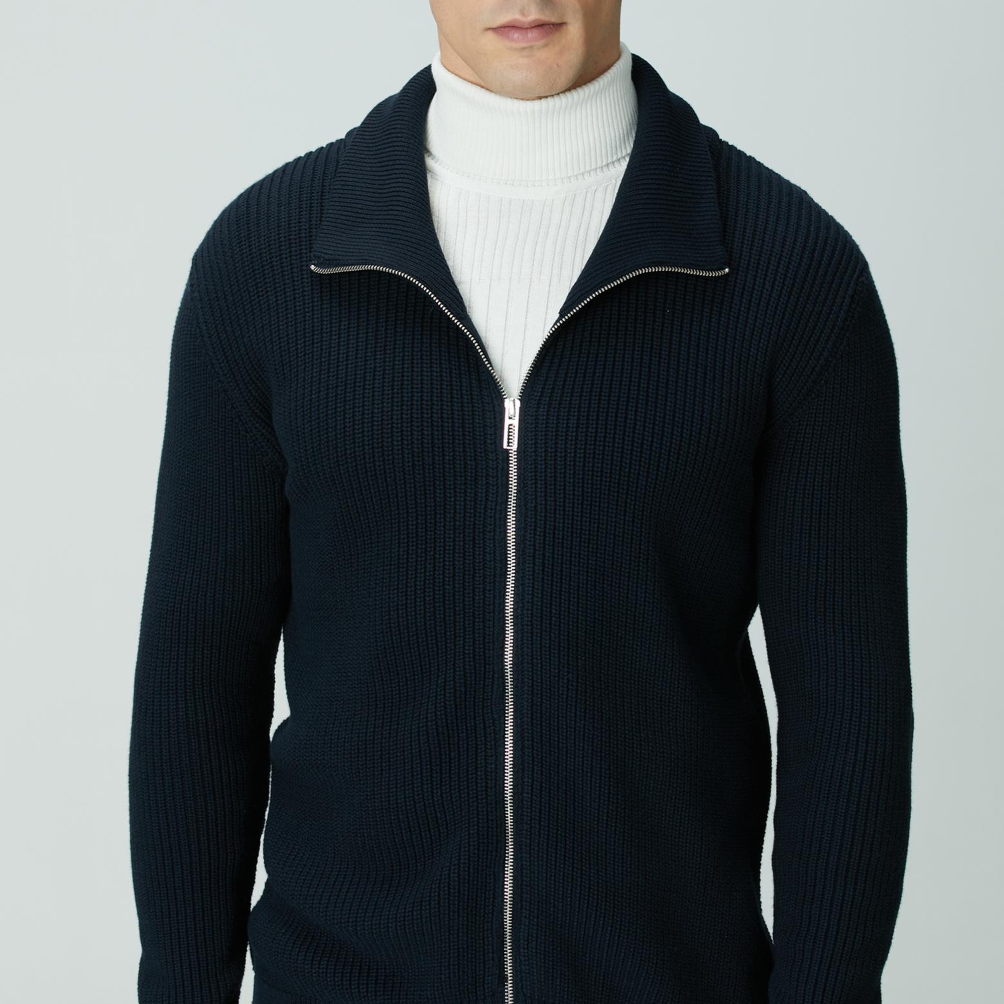 Network Erkek Lacivert Hırka