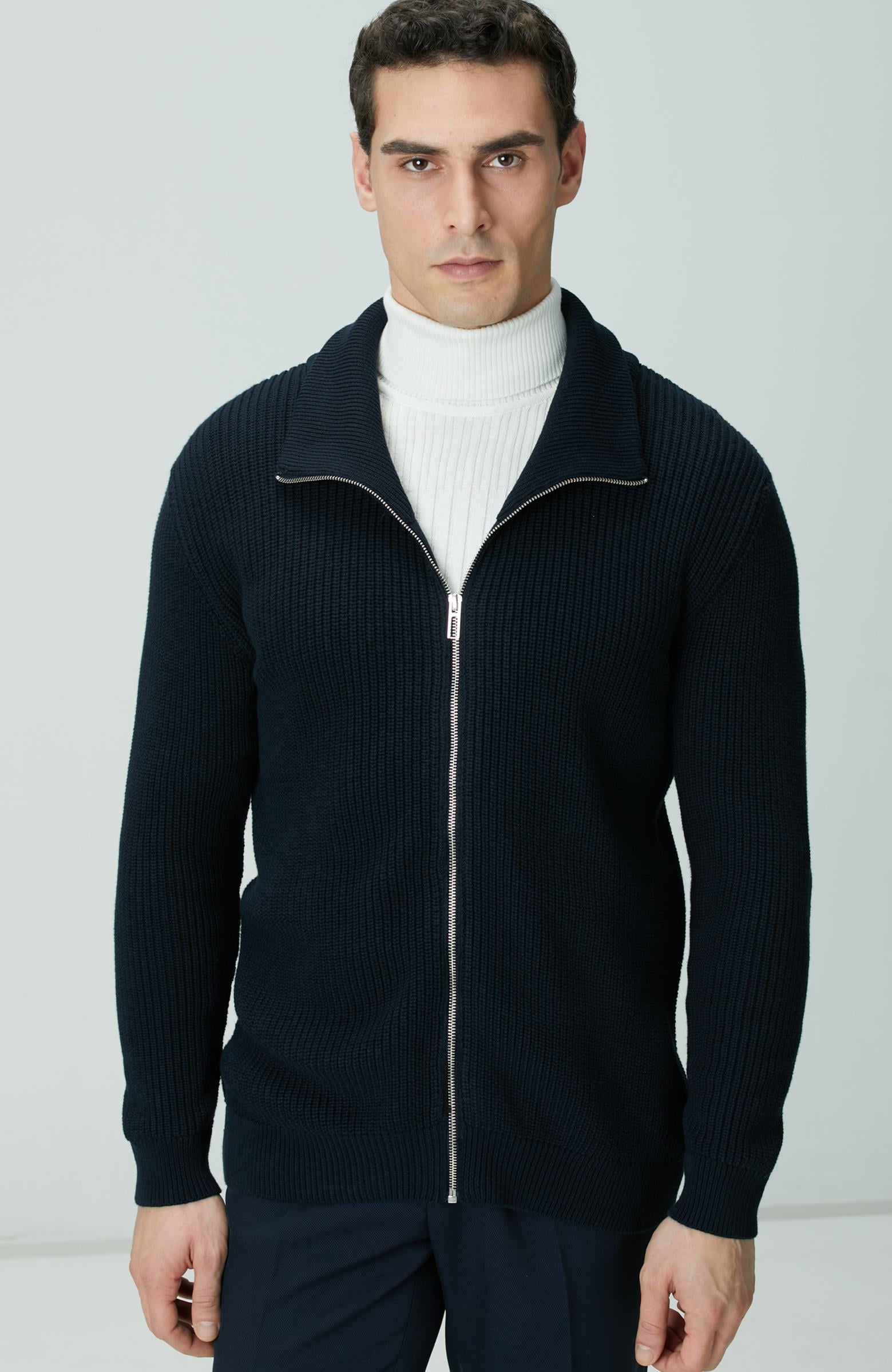  Network Erkek Lacivert Hırka