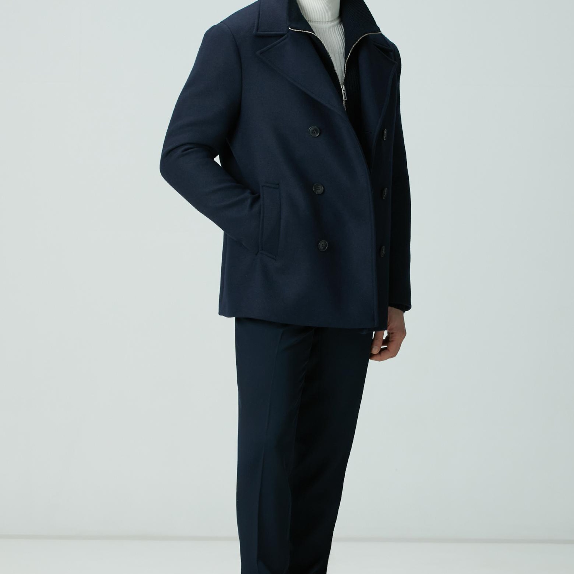 Network Erkek Lacivert Hırka