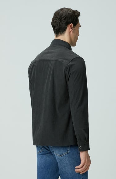  Network Erkek Antrasit Dış Gömlek