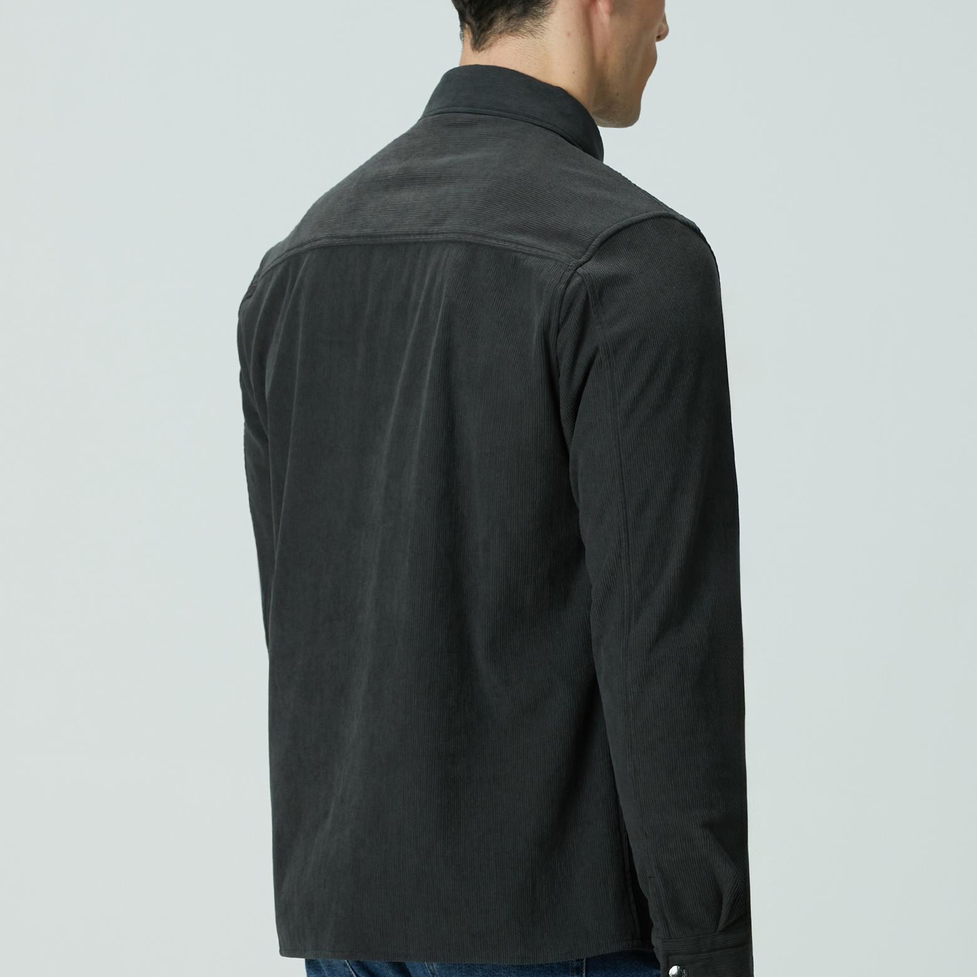 Network Erkek Antrasit Dış Gömlek