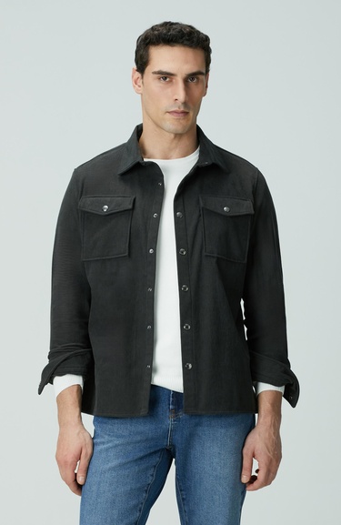  Network Erkek Antrasit Dış Gömlek