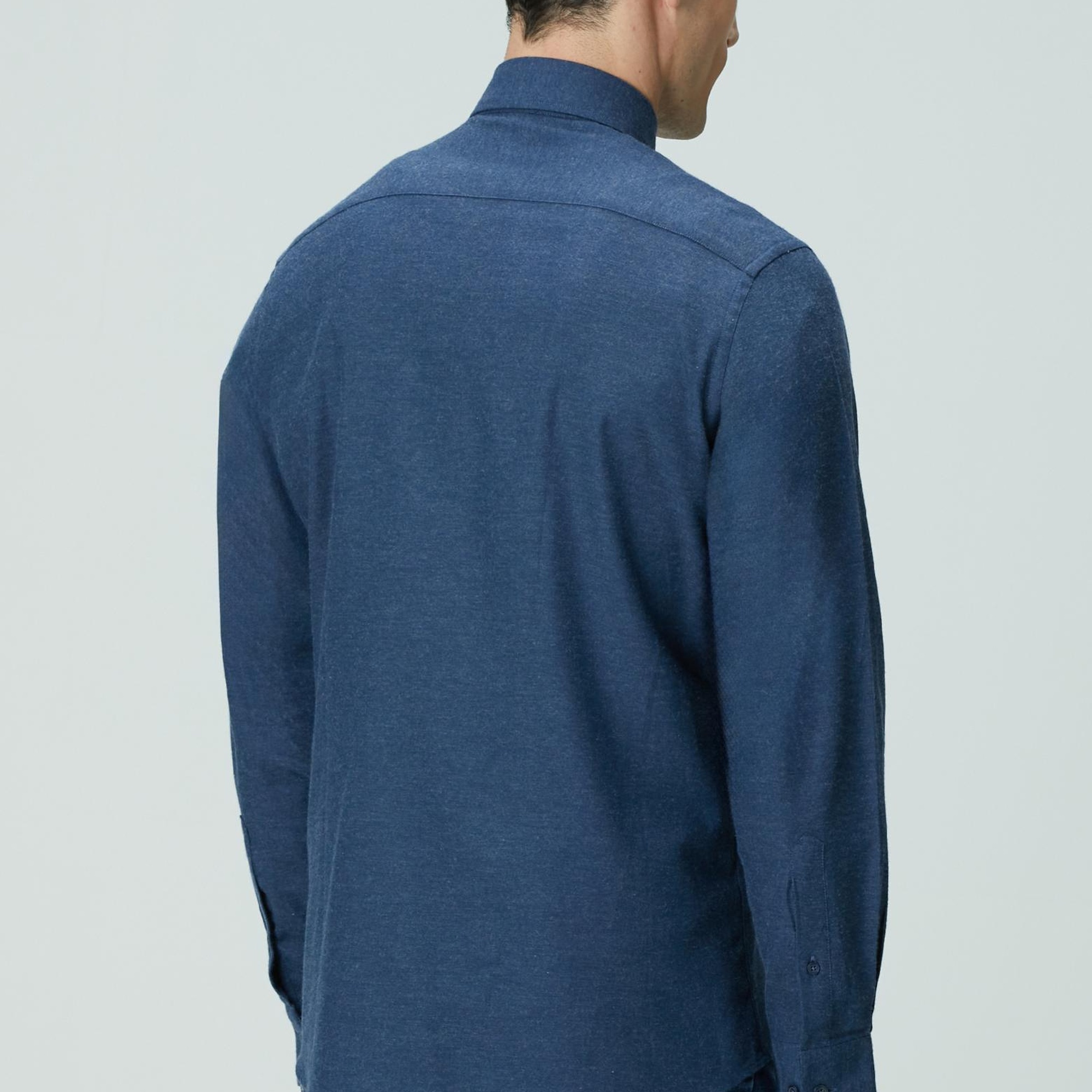 Network Erkek Lacivert Gömlek