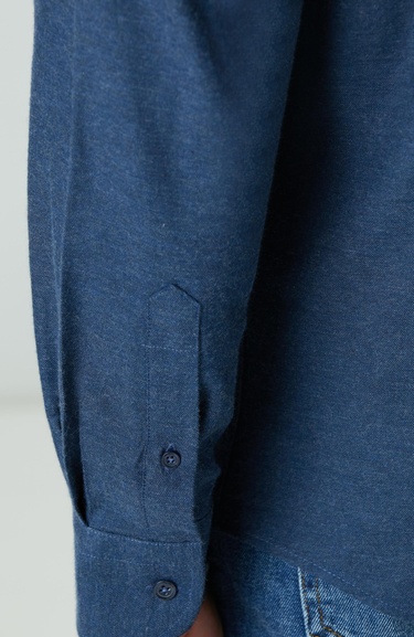  Network Erkek Lacivert Gömlek