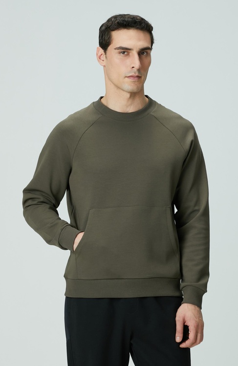  Network Erkek Haki Sweatshirt